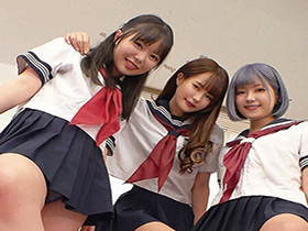 「先生の乳首、ドＭにしてあげる」普段真面目な風紀委員の本性は、超イケイケの裏ビッチ！制服美少女ハーレム乳射調教！　サンプル画像03